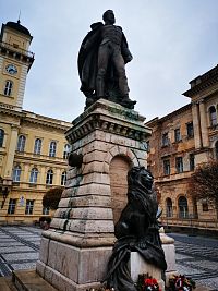 socha generála Györgya Klapku ( 1820 - 1892 )