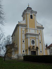 Pohořelice - Kostel sv. Jana Nepomuckého