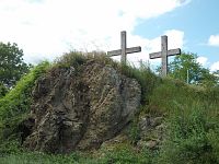skalný útvar pred krížmi