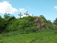 Tři Kříže nad obcou Bánov pri Uherskom Brode