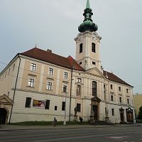 Brno Štýřice - Kostol sv. Leopolda, kláštor a nemocnica Milosrdných bratrov
