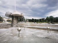 najväčšia fontána v Bratislave