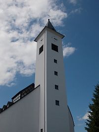 veža kostola sv. Ludmily