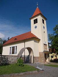 Blatnička - Kostol Nanebovzatia Panny Márie
