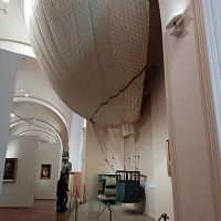 balón z roku 1796 použitý v bitke pri Wurzburgu