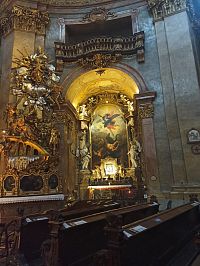 bočný oltár sv. Michala