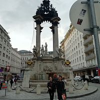 Rakúsko - Viedeň - Manželská fontána ( Vermählungsbrunnen ) tiež Jozefova fontána ( Josefsbrunnen )