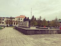 Vsetín - Pamätník Oslobodenia a hrob neznámeho vojaka