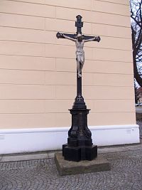 železný kríž s Ježišom