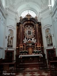 bočný oltár v cisárskej kaplnke