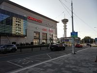 koncovú časť Paláca tvorí kino Cinema city