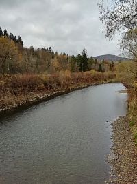 pohľad z vyhliadky na Kysucu