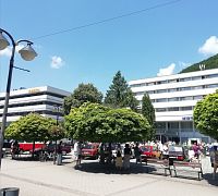 Trenčianske Teplice - hotel Slovakia - Wellmed - krytý bazén, vírivka a sauny