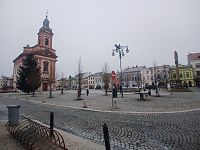 ešte jeden pohľad na kostol na Masarykovom námesti