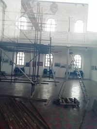 pohľad do bývalej synagógy