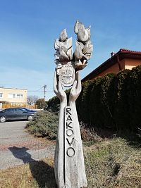 ďaľší ráčik pri jednom zo vstupov do obce