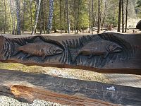 detail operadla lavičky