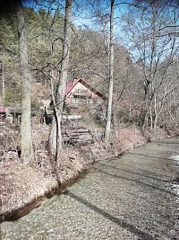 Gaderský potok v obci Blatnica