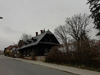 drevený dom na ulici Antonína Václavíka