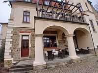 časť čelnej časti Augustiniánskeho doma