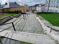 pohľad od kostola do mesta