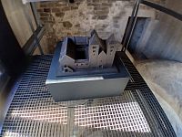 maketa pôvodného Zdíkovho paláca