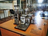 model chrámu Božieho hrobu, Palestína 17.-18. storočia