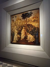 Leonardo da Vinci - Klaňanie troch kráľov