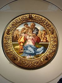 Svätá rodina, Michelangelo