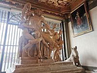 Laocoon, kópia antickej sochy od Baccia Bandinelliho