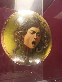 Medúza, Caravaggio