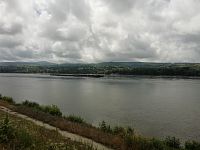 pohľad na Dunajz cyklochodníka