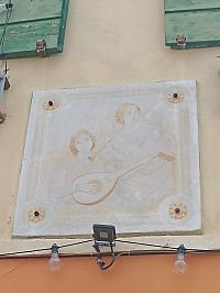 detail na fasáde domu