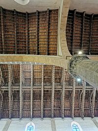 strop v hlavnej a bočnej lodi