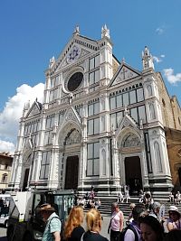 Taliansko - Toskánsko - Florencia - Bazilika Svätého kríža (Chiesa della Santa Croce)