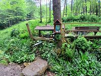 tečúca voda, posedenie