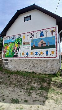 prvý dom, tu sídli Múzeum masiek