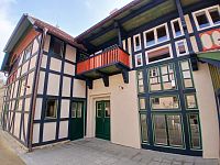 detail budovy Vodoliečebného ústavu I