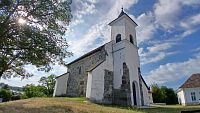 Levice - Kalinčiakovo - románsky kostolík