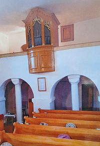 organ z roku 1913 - foto z infopanela