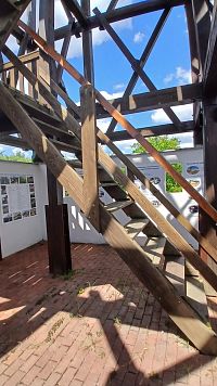 začiatok výstupu na rozhľadňu