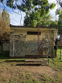 príprava na tretiu maľbu