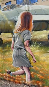 detail práce sprayera