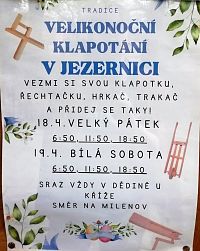 tradice KLAPOTÁNÍ, o ktorej som nevedela