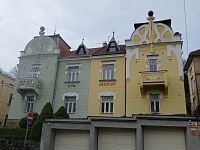 Luhačovice - Vila Letná a Hradčany
