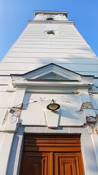 predstavaná veža kostola