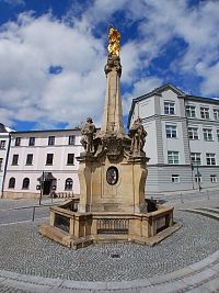 Šternberk - Mariánsky morový stĺp