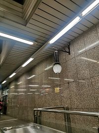 Praha - Karlín - Replika Křižíkovej oblúkovej lampy