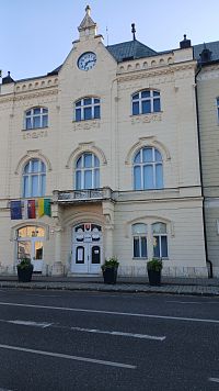 budova Mestského úradu - jej stredná časť