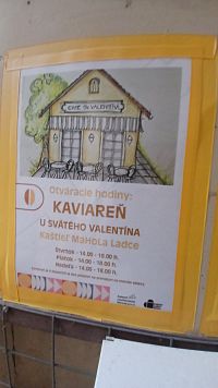 a otváracie hodiny kaviarni u svätého Valentína